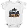 I Want To Leave Baby Bodysuit