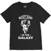 Best Dad in The Galaxy V-Neck Tee