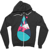 tear Zipper Hoodie