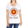 hal 9000 Ladies Curvy T-Shirt