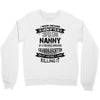 Super Cool Nanny Of A Freaking Awesome Granddaughter Crewneck Sweatshirt