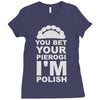 yout bet your pierogi i'm polish Ladies Fitted T-Shirt