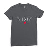 Stick Heart Ladies Fitted T-Shirt