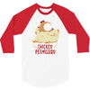 chicken permission 3/4 Sleeve Shirt