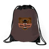 the bear Drawstring Bags