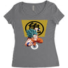 Goku 3D Women's Triblend Scoop T-shirt