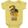 link the mask Baby Onesie