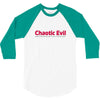 chaotic evil 3/4 Sleeve Shirt