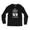 All i Need is Love A Camera Long Sleeve Shirts