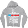 Donald trump The D Is Missing Zipper Hoodie