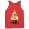 pizza lover's food pyramid Tank Top