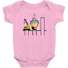 sumo pile driver Baby Bodysuit