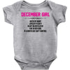 December Girl Hated By Many Baby Onesie