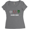 Dark Side Women's Triblend Scoop T-shirt
