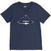 low patience warning  funny V-Neck Tee