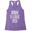 monday is a basic bitch Racerback Tank