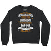 Super Cool Granddaughter Of A Freaking Awesome Pop Pop Crewneck Sweatshirt