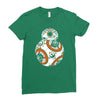 calavera droid Ladies Fitted T-Shirt