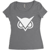 simple art Women's Triblend Scoop T-shirt