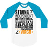 Strong Independent Motivated Virgo 3/4 Sleeve Shirt