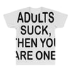 adults suck (2) All Over Men's T-shirt