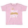 kings are born in 1977 Toddler T-shirt