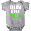 run the trap Baby Onesie