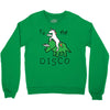 To The Disco (Unicorn Riding Triceratops) Crewneck Sweatshirt