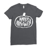 happy halloween 5 Ladies Fitted T-Shirt