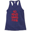 no penis shaped food Racerback Tank