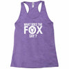 what does the fox say Racerback Tank