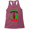 christmas drinking team Racerback Tank