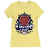 hawkins games Ladies Fitted T-Shirt