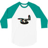 pedestrians vectorized 3/4 Sleeve Shirt