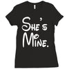 she's mine Ladies Fitted T-Shirt
