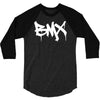 bmx graffiti 3/4 Sleeve Shirt