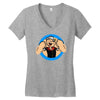popeye le marin Women's V-Neck T-Shirt