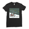i&rsquo;d lock my bike to yours anytime Ladies Fitted T-Shirt