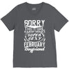 This Girl Is Taken By A Super Sexy February Boyfriend V-Neck Tee