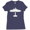 heinkel he111 bomber germany deutschland Ladies Fitted T-Shirt