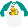 pika chu 3/4 Sleeve Shirt