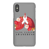 lung cancer awaneress iPhoneX Case