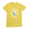 america newthumb Ladies Fitted T-Shirt