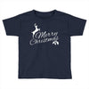 merry christmas flower Toddler T-shirt