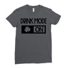 drink mode on Ladies Fitted T-Shirt