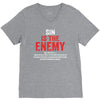 Sin Is The Enemy V-Neck Tee