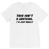 tee top joke costume rude slogan V-Neck Tee