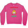 christmas baking team crew angel Crewneck Sweatshirt