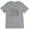 golden christmas V-Neck Tee