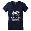 v t shirt inspired by deadliest catch   on the crab. Women's V-Neck T-Shirt